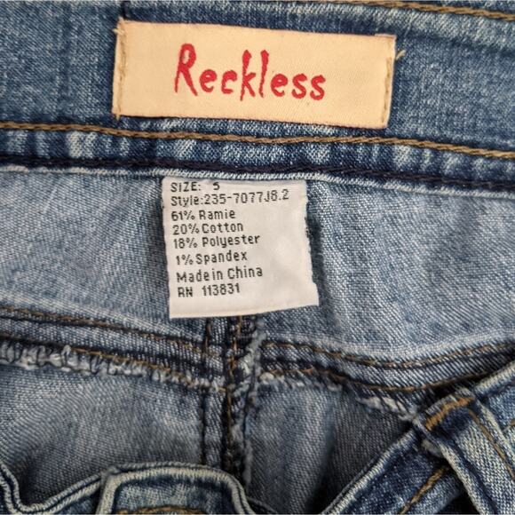 Reckless Jeans with Graffiti Custom Art Junior's 5 - Picture 13 of 13